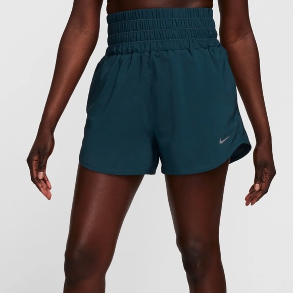 Nike Pants - Nike Women's Dri-FIT Ultra High-Waisted 3" Brief-Lined Shorts Teal